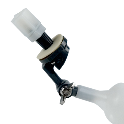 adjustable float valve arm