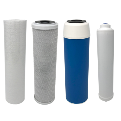 5 Stage Canister Filter Change Set w/ 10" Inline Polishing Filter