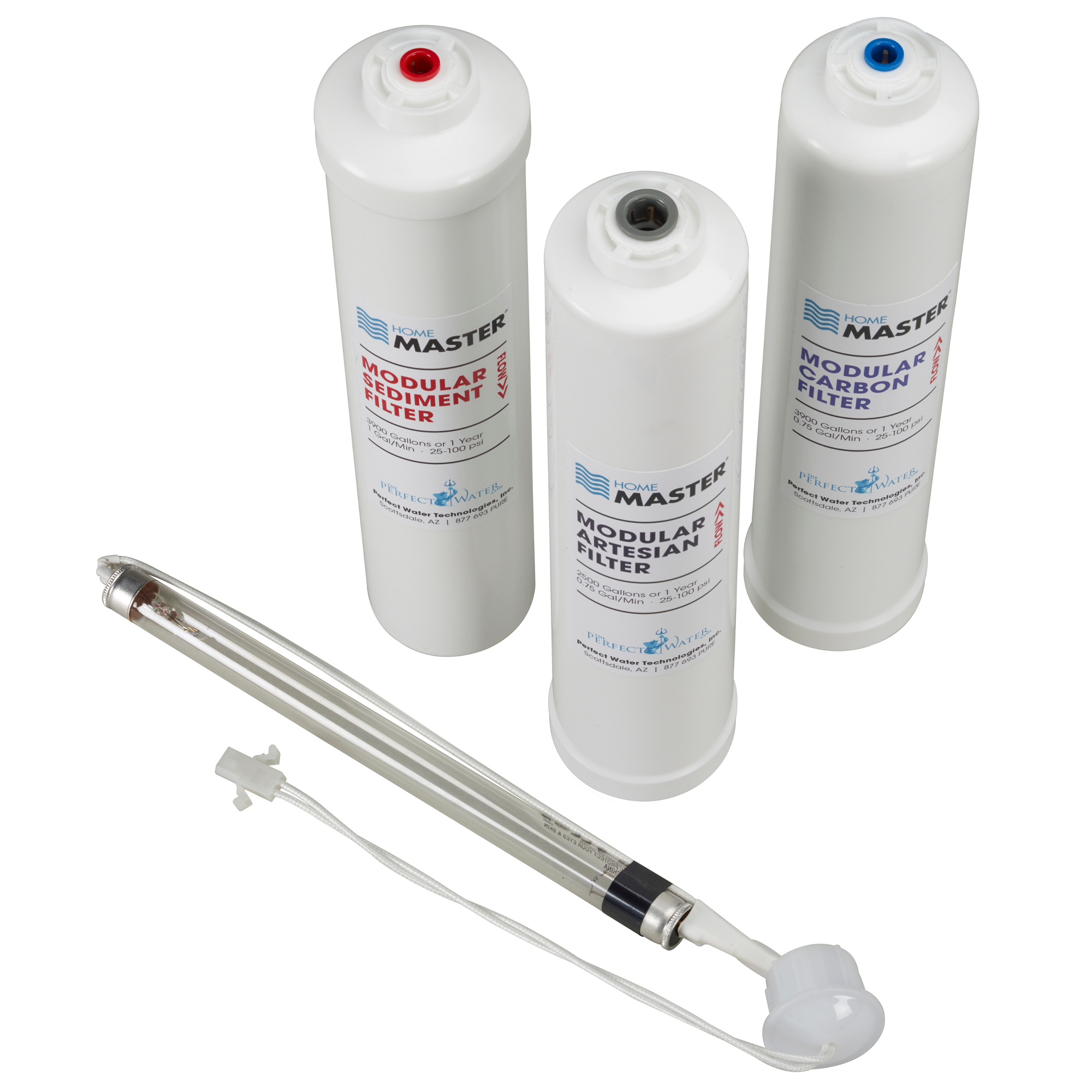 Home Master UV w/ Artesian Upgrade Filter Change Set MY2012